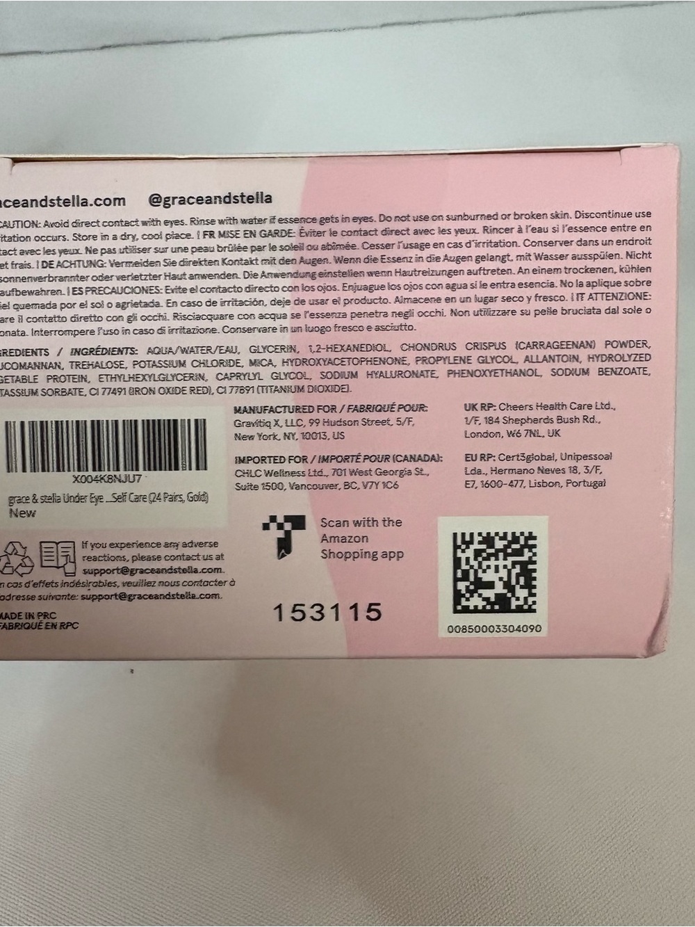 Grace & Stella 24 pack Hydrating Eye Mask Pack - Picture 6 of 11